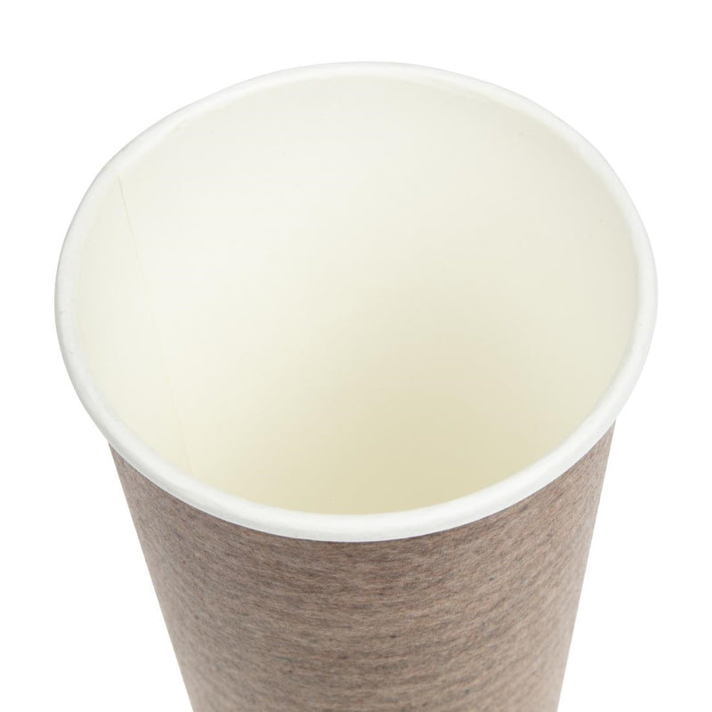 Kompostierbare Heißbecher von Vegware, 455 ml (400 Stück)