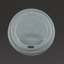 Vegware Compostable Coffee Cup Lids 340ml / 12oz and 455ml / 16oz (Pack of 1000)