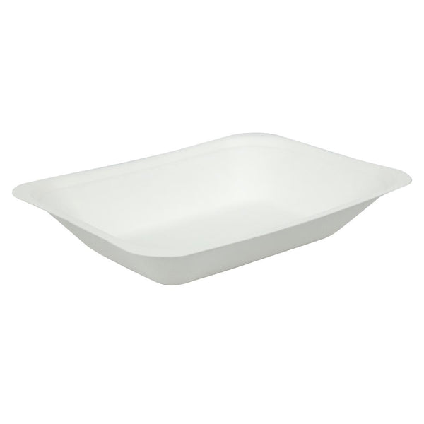 Vegware Compostable Bagasse Chip Trays 175mm (Pack of 500)