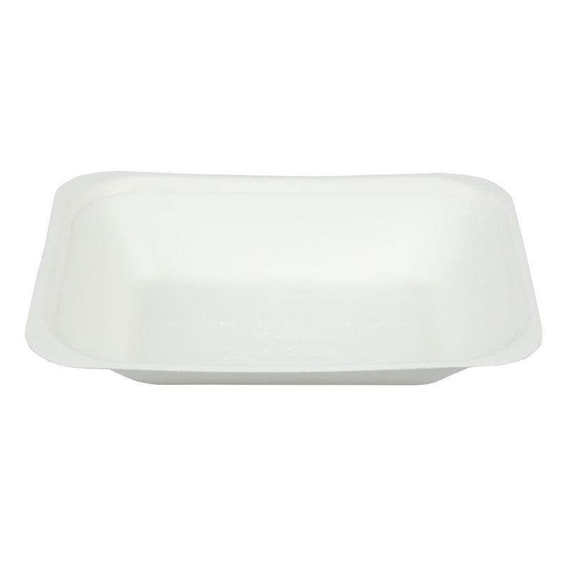 Vegware Compostable Bagasse Chip Trays 175mm (Pack of 500)