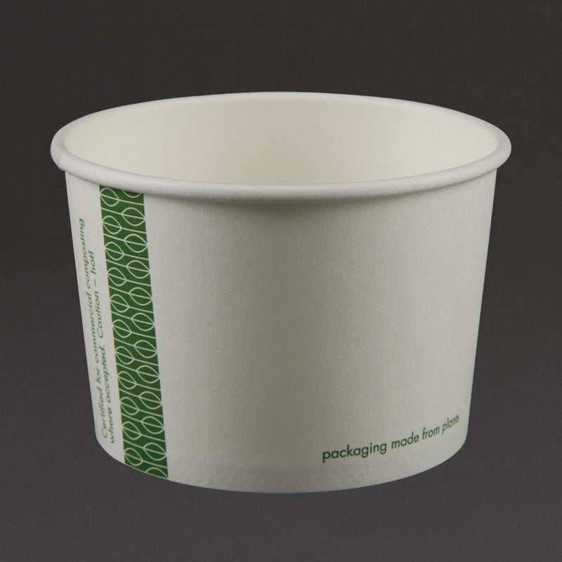 Vegware Compostable Hot Food Pots 230ml / 8oz (Pack of 1000)