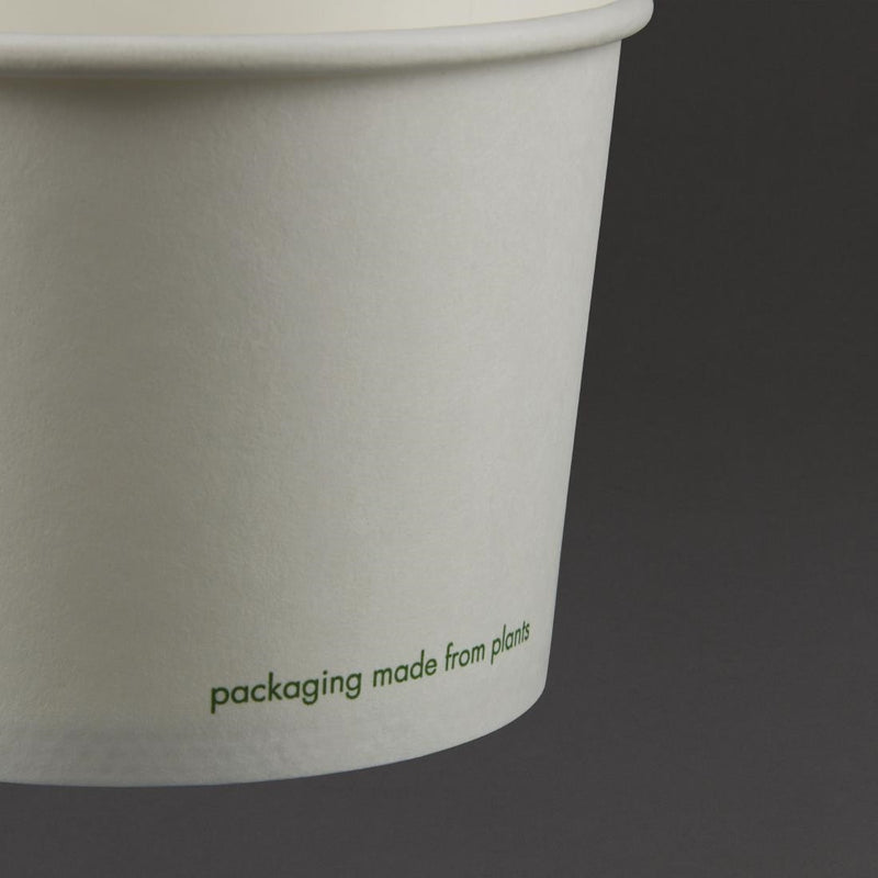 Vegware Compostable Hot Food Pots 230ml / 8oz (Pack of 1000)