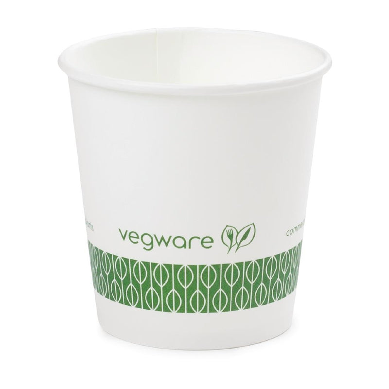 Vegware kompostierbare Espressotassen, einwandig, 114 ml (1000 Stück)