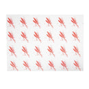 Burger Wrapping Paper Sheets Red 245 x 300mm (Pack of 1000)