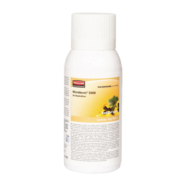 Rubbermaid Microburst 3000 Lufterfrischer, Nachfüllungen Radiant Sense, 75 ml (12er-Pack)