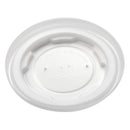 Vegware kompostierbarer Topf für warme Speisen, flache Deckel, 170 ml/6 Unzen und 230 ml/8 Unzen