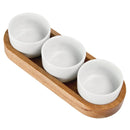Olympia Wooden Condiments Tray