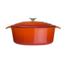 Vogue Orange Oval Casserole Dish 6Ltr