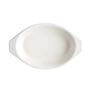 Vogue Orange Oval Cast Iron Gratin 650ml