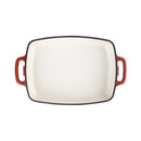 Vogue Red Cast Iron Casserole Dish 1.8Ltr