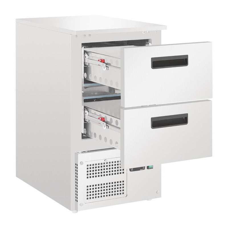 Thekenkühlschrank der Polar G-Serie mit 2 GN-Schubladen