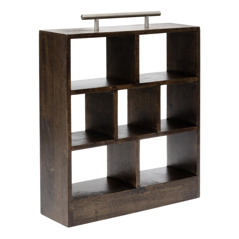 APS Hevea Wood Tea Rack