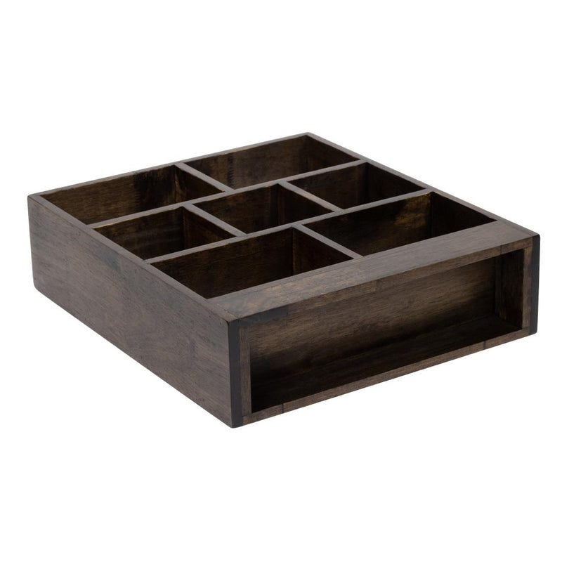 APS Hevea Wood Tea Rack