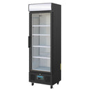 Aufrechter Display-Kühlschrank der Polar G-Serie, 368 l, Schwarz
