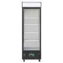 Aufrechter Display-Kühlschrank der Polar G-Serie, 368 l, Schwarz