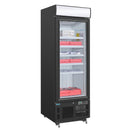Aufrechter Display-Gefrierschrank der Polar G-Serie, 412 l, Schwarz