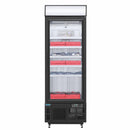 Aufrechter Display-Gefrierschrank der Polar G-Serie, 412 l, Schwarz
