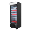 Aufrechter Display-Gefrierschrank der Polar G-Serie, 412 l, Schwarz