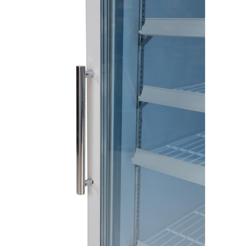 Aufrechter Display-Gefrierschrank der Polar G-Serie, 412 l, Weiß