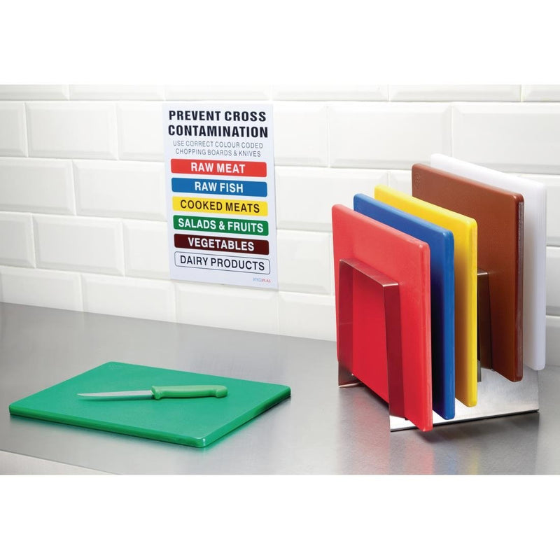 Hygiplas Tiered Chopping Board Rack