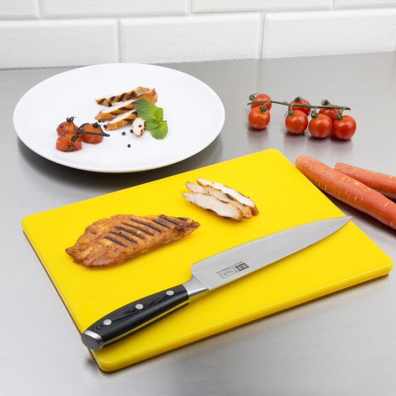 Hygiplas Low Density Yellow Chopping Board Small