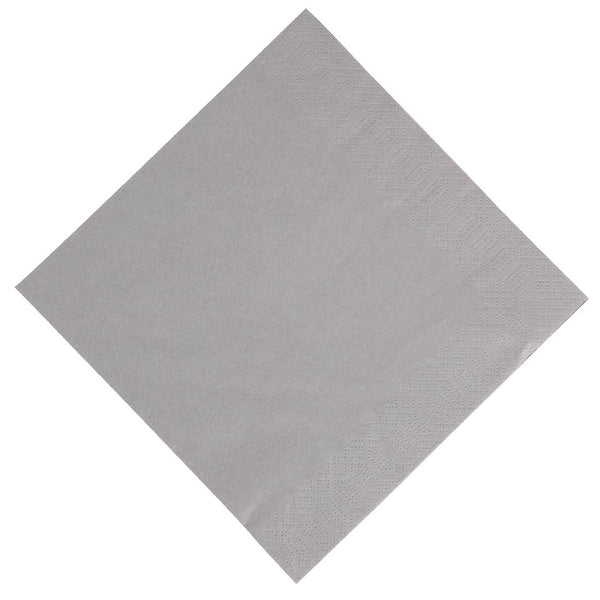 Duni Dinner-Serviette, Granitgrau, 40 x 40 cm, 3-lagig, 1/8-Falz (1000 Stück)
