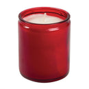 Bolsius Red Starlight Candles 50 Hour Burning Time - Box of 8