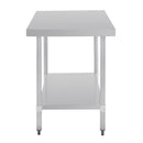 Vogue Stainless Steel Prep Table 1200mm