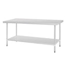 Vogue Stainless Steel Prep Table 1800mm