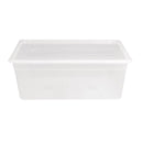 Vogue Polypropylen 1/1 Gastronormbehälter mit Deckel 200 mm (2 Stück)