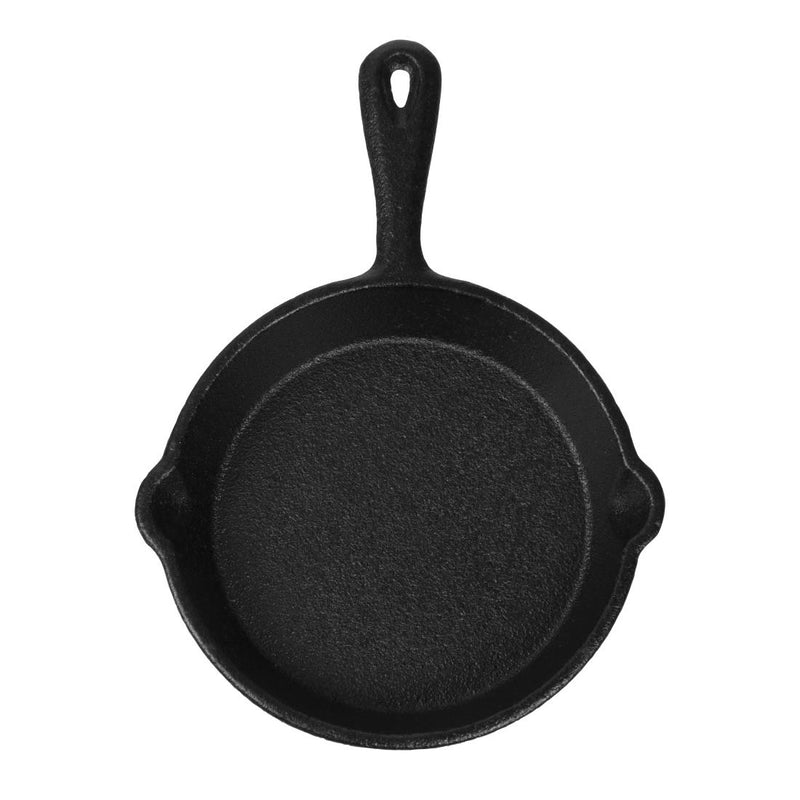 Olympia Mini Cast Iron Round Pan 115mm