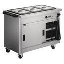 Lincat Panther 670 Serie Wärmeschrank mit Bain Marie P6B3