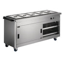 Lincat Panther 670 Serie Wärmeschrank mit Bain Marie P6B5