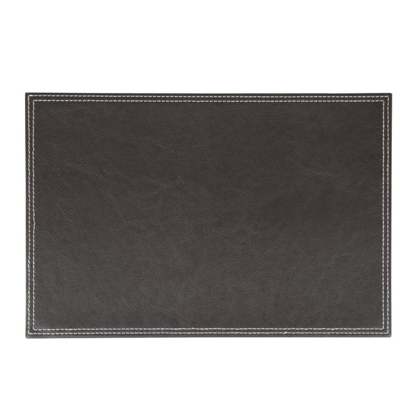 Olympia Faux Leather Placemats (Pack of 4)