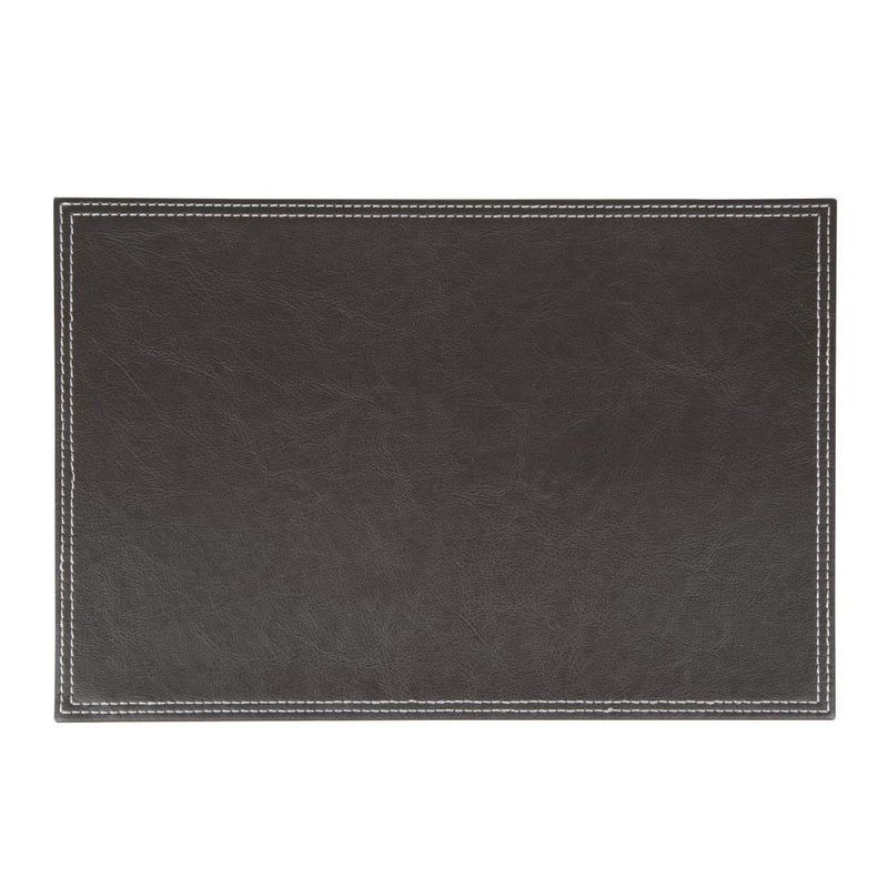 Olympia Faux Leather Placemats (Pack of 4)