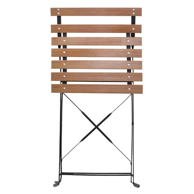 GJ766 - Bolero Faux Wood Bistro Chair (Pack 2)