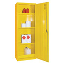 COSHH Cabinet Single Door Yellow 20Ltr
