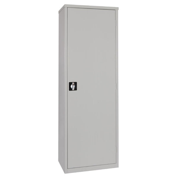 Lagerschrank Grau 3 Regale Grau