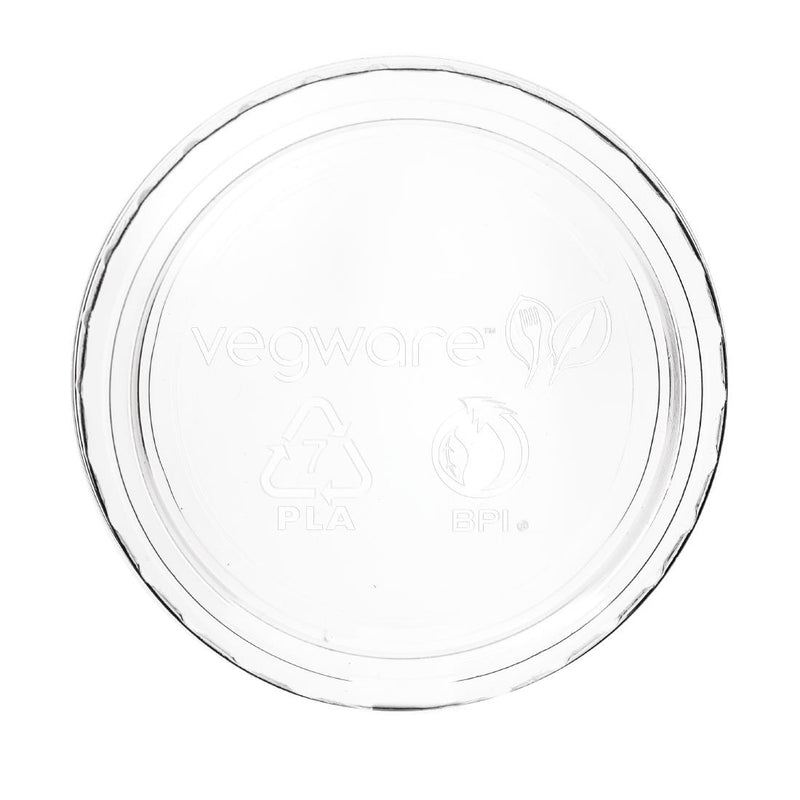 Vegware Compostable Cold Portion Pot Lids 59ml / 2oz and 118ml / 4oz