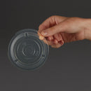 Vegware kompostierbare Kaltbecher-Flachdeckel, 340 ml/12 oz und 455 ml/16 oz (1000 Stück)