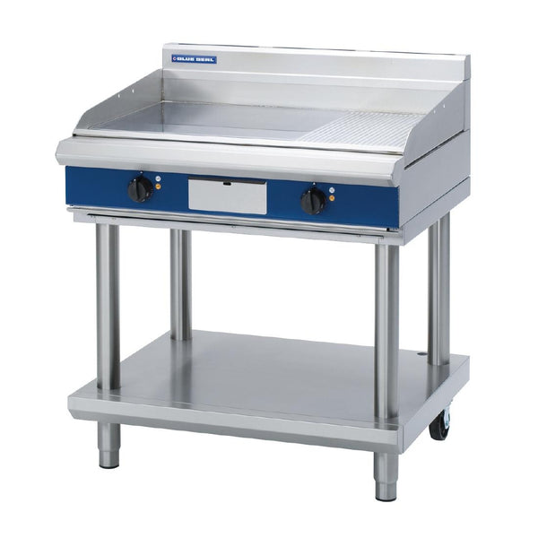 Blue Seal Evolution Grillplatte mit Beinständer elektrisch 900 mm EP516-LS