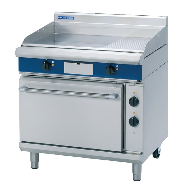 Blue Seal Evolution Chrome 1/3 Rippen-Grillplatte, statischer Ofen, elektrisch, 900 mm, EPE506