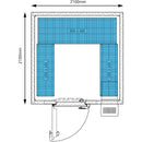 Foster Advantage begehbarer Kühlschrank Integral ADV2121 HT INT