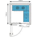 Foster Advantage Walk In Fridge Remote ADV1515 HT REM