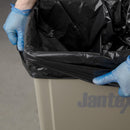 Jantex Large Medium Duty Black Bin Bags 80Ltr (Pack of 10)
