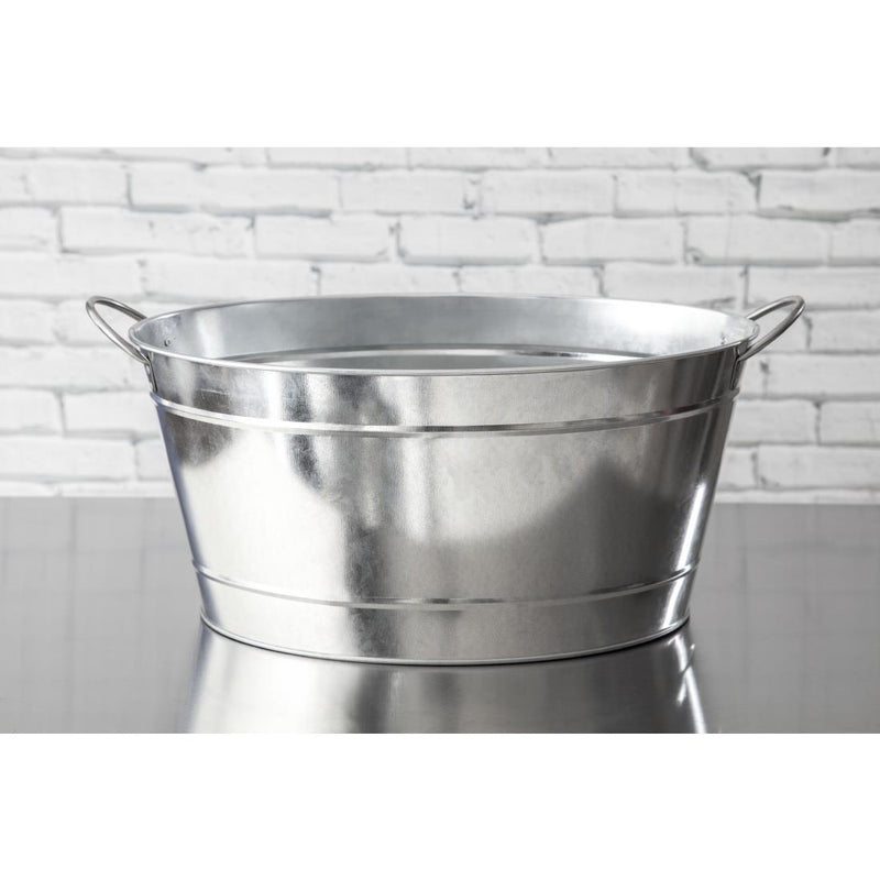 Beaumont Galvanised Steel Wine And Champagne Tub