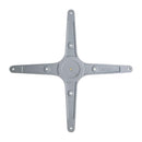 Bolero Quadratischer Tischfuß aus Edelstahl