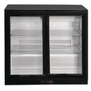 Polar G-Serie Back Bar Cooler mit Schiebetüren 208Ltr
