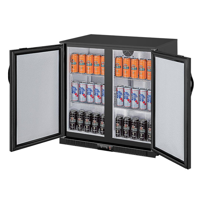 Polar G-Series Back Bar Cooler with Solid Doors 208Ltr