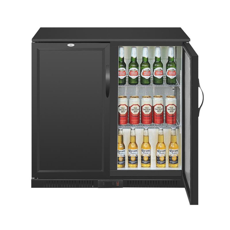 Polar G-Series Back Bar Cooler with Solid Doors 208Ltr